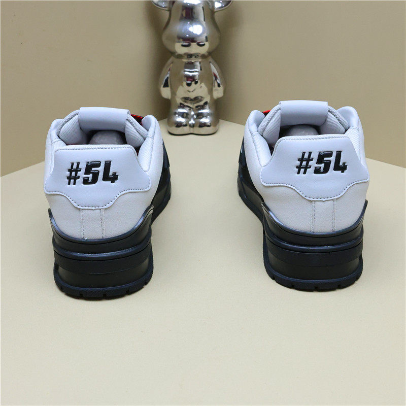 欧美站轻奢女鞋2026休闲风黑白撞色板鞋女圆头系带运动鞋百搭男鞋,淘宝优惠券,粉丝福利购,淘宝优惠卷