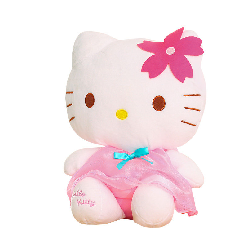公仔哈喽kitty猫kt猫凯蒂猫女娃娃 aoger澳捷尔玩具毛绒布艺类玩具