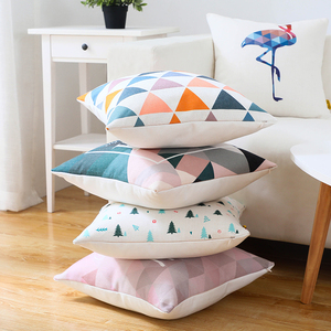 棉麻北欧沙发抱枕靠垫