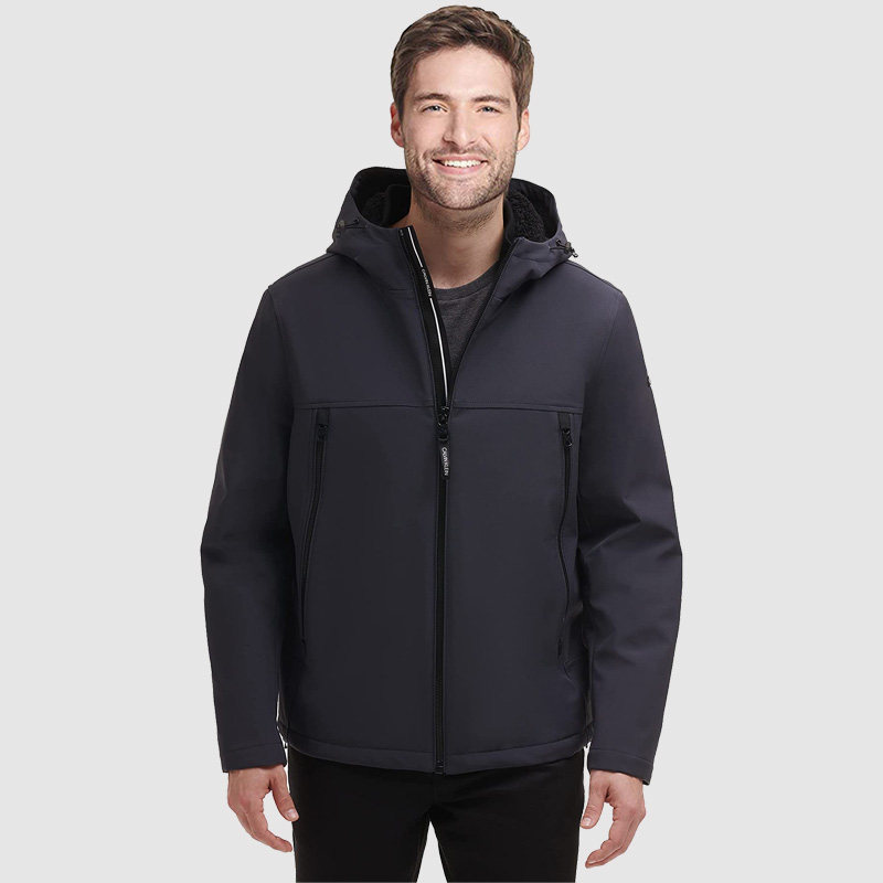 秋冬新款calvin klein男士连帽夹克 美购海外夹克