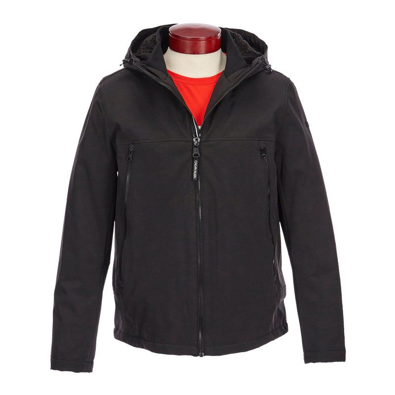 秋冬新款calvin klein男士连帽夹克 美购海外夹克