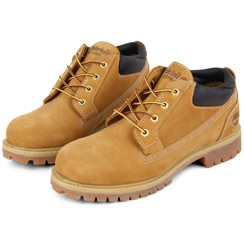 timberland/添柏岚男靴 经典款耐磨低帮黄靴 户外工装靴 73538