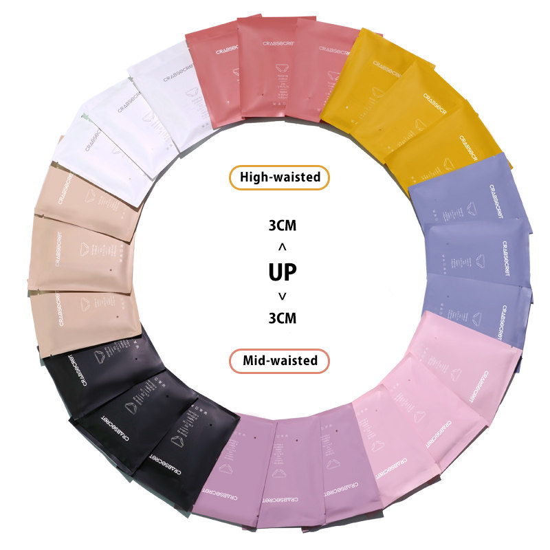 3条螃蟹秘密女士莫代尔收腹薄短裤 螃蟹秘密内衣内裤