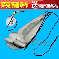 Medium-to-sound sax three-dimensional pass-in-cloth inner chamber clean wipe cloth tube body water-absorbent sprug-pull-cloth instrument