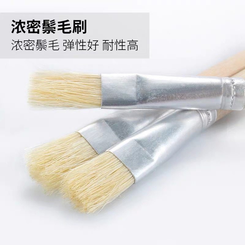 蓝锐鬃毛刷圆柄猪毛刷手机主板维修焊盘清洁硬毛刷钢网焊油清洗刷,淘宝优惠券,粉丝福利购,淘宝优惠卷