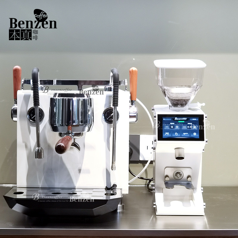 BASECENT佰绅特 50A电动磨豆机意式手冲全自动咖啡豆研磨粉碎小型,淘宝优惠券,粉丝福利购,淘宝优惠卷