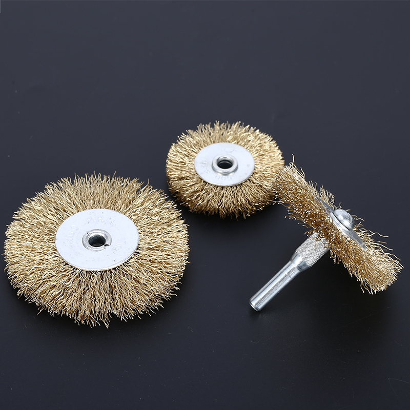 钢丝轮 孔平钢丝轮 钢丝刷 打磨头  清洁除锈 去毛刺 打磨抛光刷