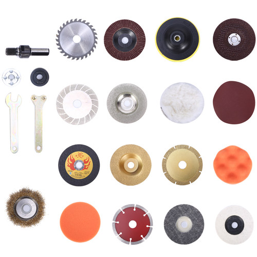 手电钻转变角磨机电钻转换连接杆变切割抛光打磨配件通用锯片套装 - 图0