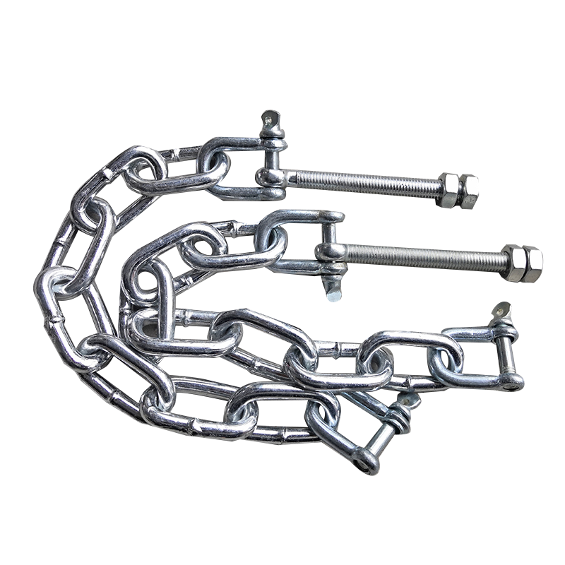 工地三轮车货箱链钩一对 7节链子挂钩工程电动自卸翻斗车门配件 - 图1