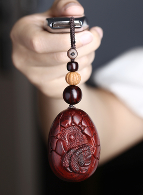 南木匠小叶紫檀木龙蛋吉祥好运