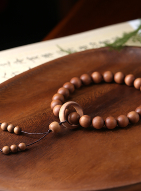 印度老山男女手持文玩香木念珠