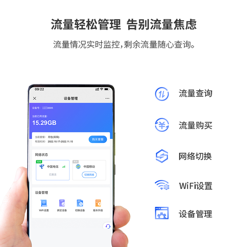 【2024新款】ZTE中兴F31/F30移动随身WIFI免插卡4G无线上网卡电脑无限网络流量上网宝卡托全国通用路由器热点 - 图2