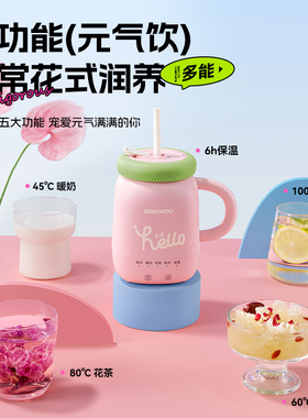 大宇元气养生多功能便携电热水杯