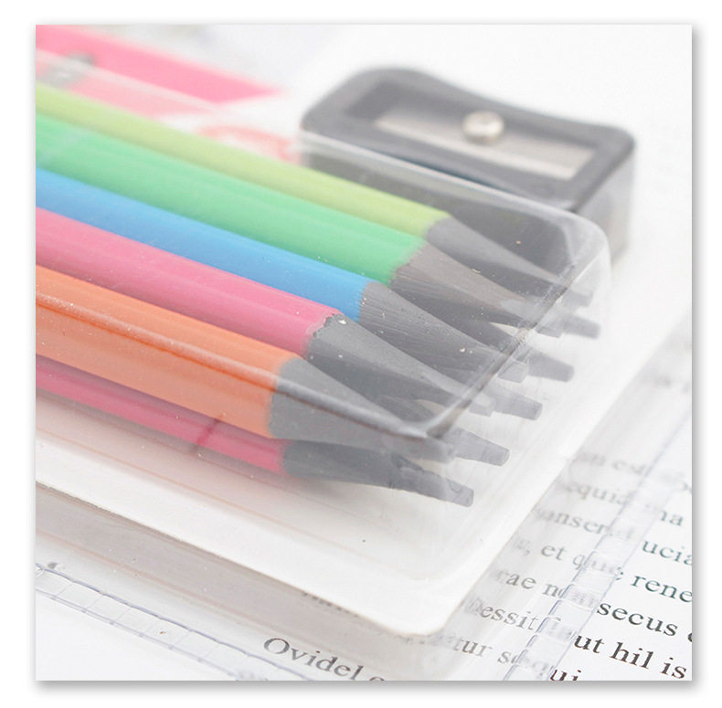 彭胜新品hb三角杆无木铅笔学生绘画儿童办公款书写笔仿黑木铅笔,淘宝优惠券,粉丝福利购,淘宝优惠卷