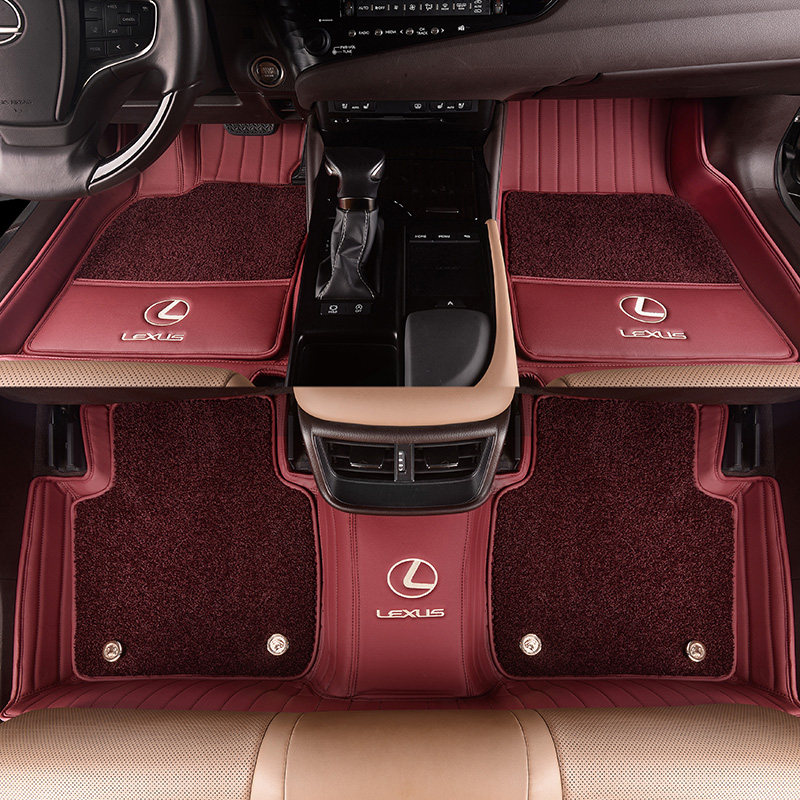 适用雷克萨斯es300hes200rx350hrx450NX350es260真皮全包汽车脚垫 - 图1