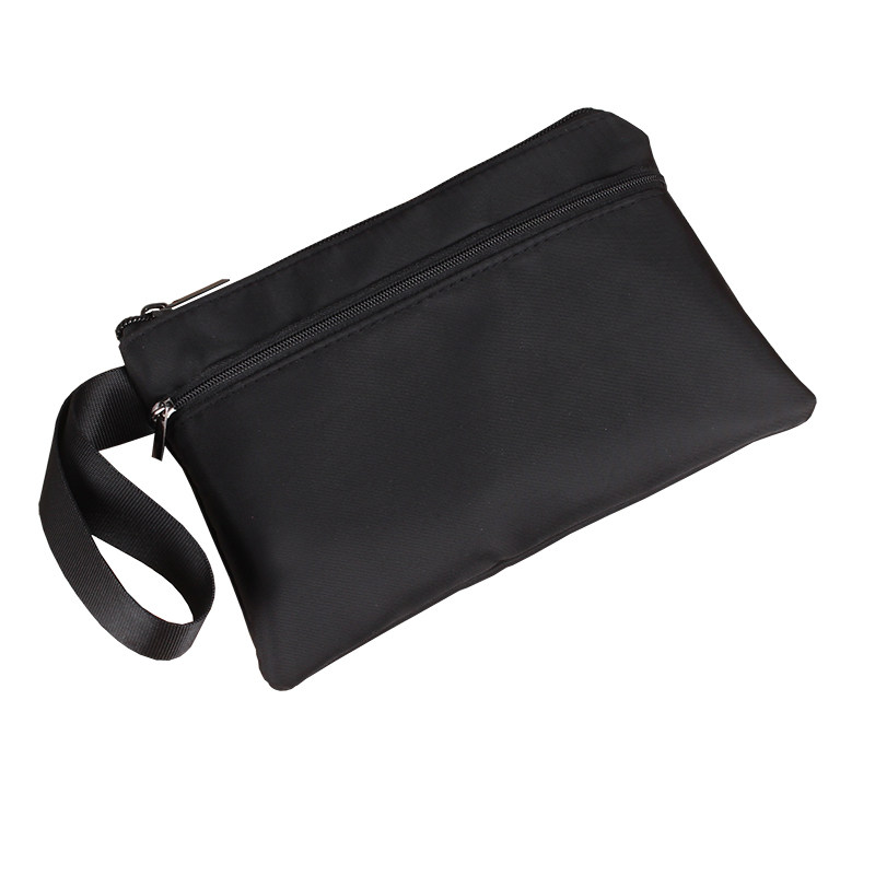 韩版新款纯色拉链手拿包零钱硬币收纳袋手机包手拎手挽简约小包包,淘宝优惠券,粉丝福利购,淘宝优惠卷