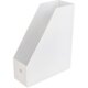 Desk book storage box transparent frosted file box