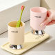 Light luxury high-footed mouthwash cup for home couples brushing cups creative bathroom wash cups student dental jar milk water cup