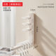 Foldable universal clothes hanger storage rack