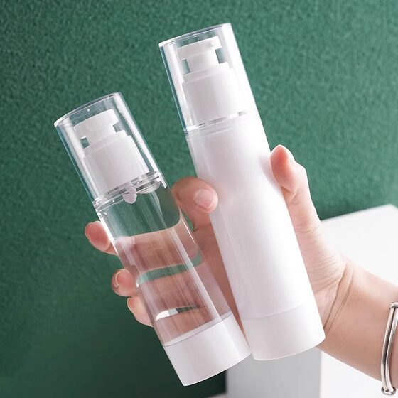Portable travel press-on cosmetics foundation sample