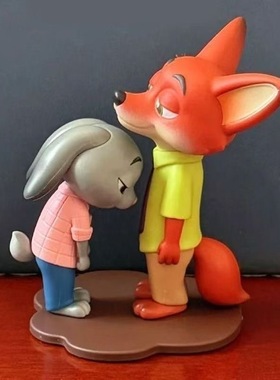 疯狂动物城周边可爱甜蜜靠背公仔