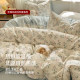 Muji pure cotton four-piece set 100 all cotton ins style