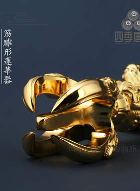 四季唐密法具鬼面入藏金刚杵