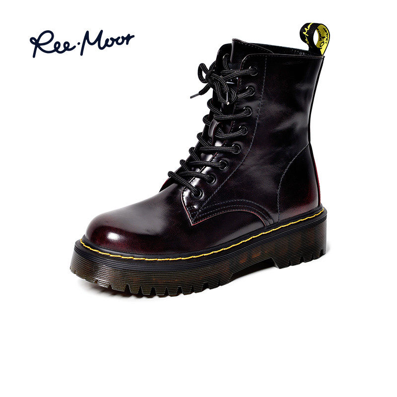Reemoor新款内增高厚底英伦风马丁靴 热品库 性价比省钱购 Reemoor新款内增高厚底英伦风马丁靴 热品库 性价比省钱购