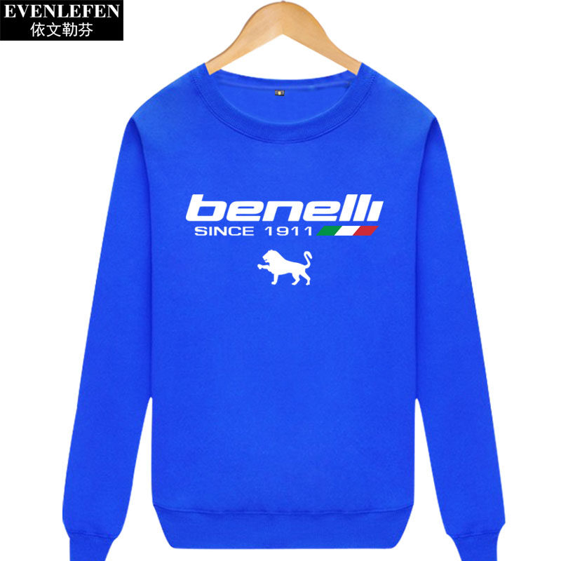 贝纳利benelli摩托车爱好者卫衣 依文勒芬卫衣