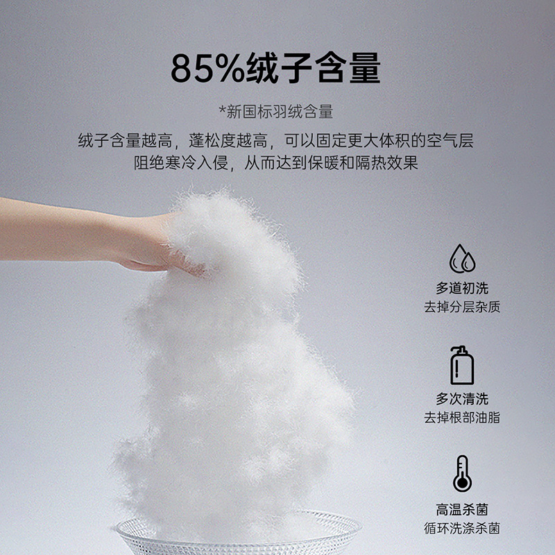 [85%白鹅绒/无缝充绒]梦特娇轻薄羽绒服男士通勤休闲保暖防风外套
