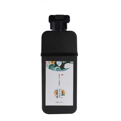 汉雅匠典洗出彩白转黑植物染发剂可以染发的洗发水迷雾蓝染发 - 图3