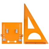 Угловой правитель Woodworking Triangle Ruler 90 градусов высотой высокий рецидив