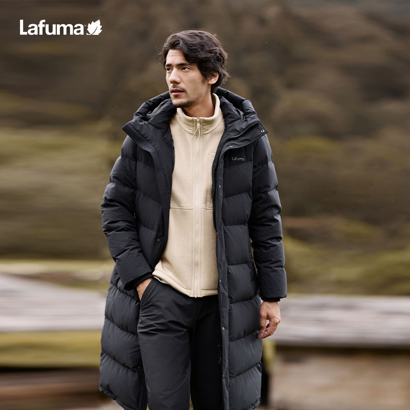 LAFUMA乐飞叶户外长款过膝防水大鹅绒运动羽绒服男保暖防寒防风,淘宝优惠券,粉丝福利购,淘宝优惠卷