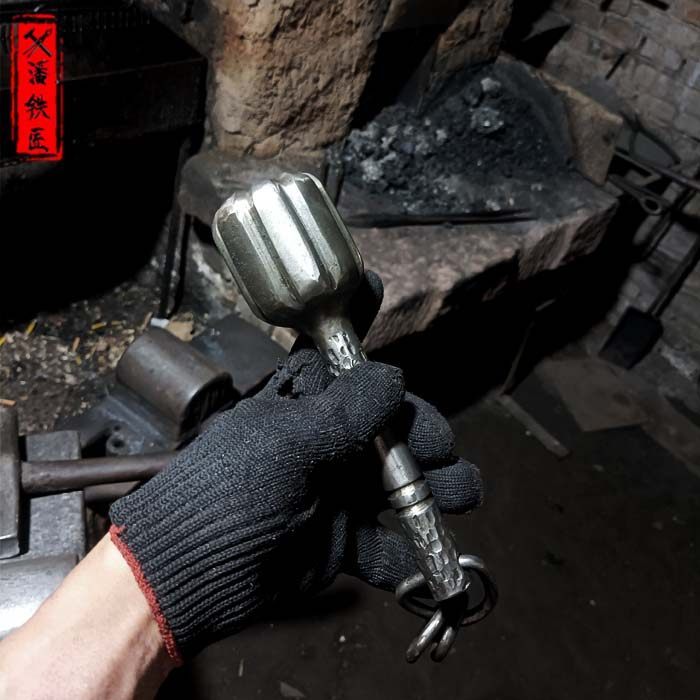 铁匠手工打造混元锤流星锤骨朵锤武术健身短款棍棒古代十八般兵器,淘宝优惠券,粉丝福利购,淘宝优惠卷