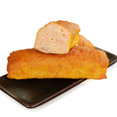 哈义利 五香肉卷200g*4 东北特产零食小吃干豆腐豆制品松花鸡腿肠 - 图3