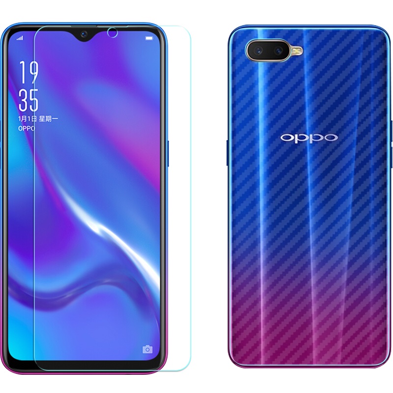 适用OPPO K1钢化膜全屏K3手机保护K5屏幕防摔PBCM00防爆玻璃PBCT00高清PCGM00防蓝光PCGT00抗指纹PCNM00贴膜 - 图0