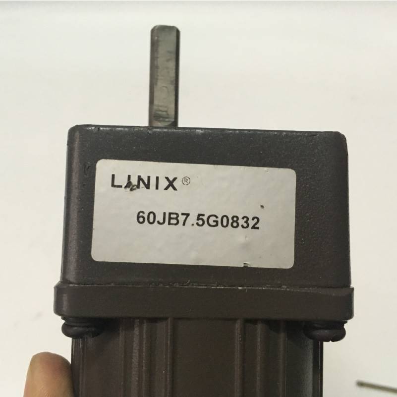 LINIX齿轮减速电机60JB7.5G0832 6W220V减速机2GN7.5K转速180转-图1