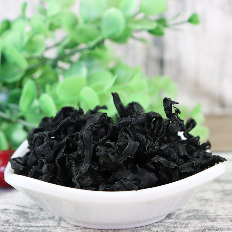裙带菜干货免洗海带芽海白菜海螺旋藻海木耳250g包邮无沙海藻菜_虎窝淘