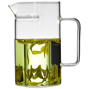 美斯尼玻璃茶壶月牙过滤绿茶泡茶器专用过滤公道杯分茶杯功夫茶具