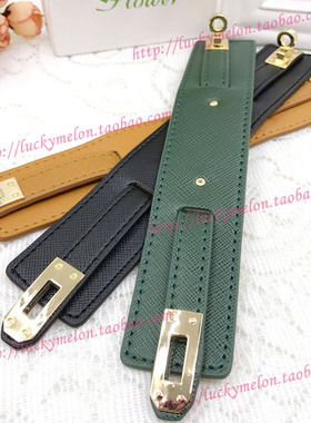 宽面手镯皮革欧美风女KELLY扣