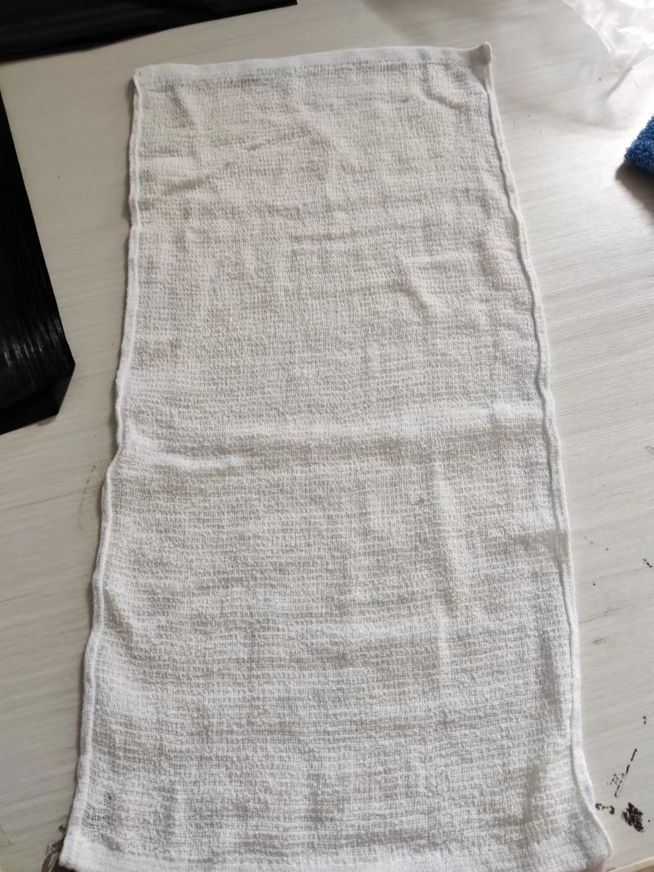 纯棉薄透白毛巾一次性洗浴足疗厨房清洁抹布吸油吸水不掉毛擦机布