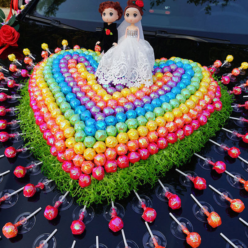 4cm塑料吸盘婚庆婚车装饰强力透明穿孔抖音同款棒棒糖花车3CM吸盘,淘宝优惠券,粉丝福利购,淘宝优惠卷