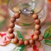 Barbie sandalwood DIY crystal ring rosary manufacturer wholesale specifications 0.4 men and women Chinese decorative jewelry cultural toys