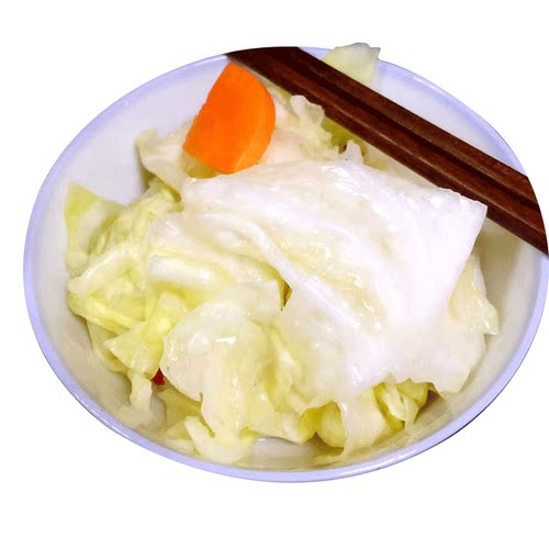 酸甜泡菜 爽口圆白菜农家自制韩国四川卷心菜泡菜开胃下饭菜酱菜 - 图2
