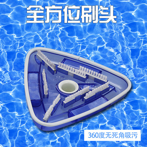 泳池吸污机鱼池吸污泵潜水吸尘器池底吸泥机水池清理器水下清洗机 - 图0