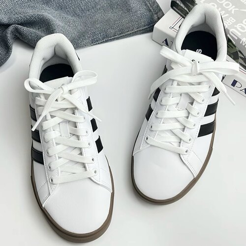 Adidas/阿迪达斯 Daily 4.0男女同款增高舒适百搭休闲板鞋JR0077 - 图2