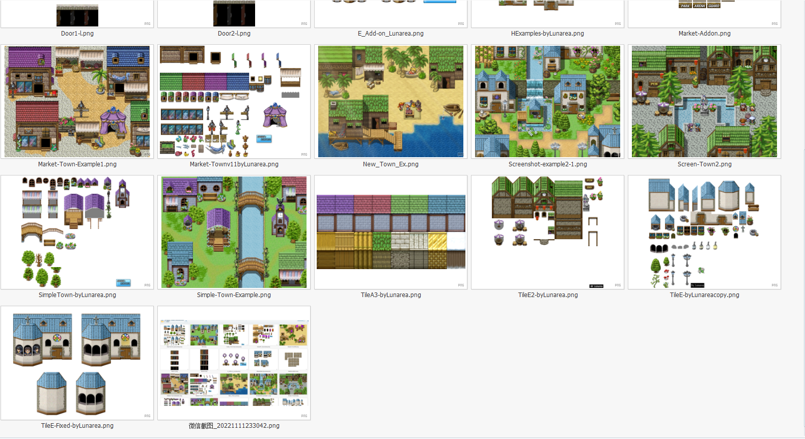 RPG Maker MV素材包  Titleset lunarea - 图2