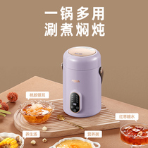 Iserima multifunctional electric saucepan 1L capacity small pumpkin electric cooking pot for health preservation soup cooking congee hotpot baby covets