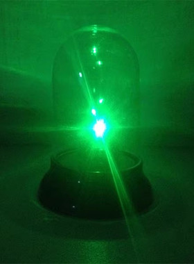 蛋雕专用透明防尘罩 七彩变化发光亚克力罩LED灯含底座 特价包邮