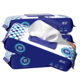 漫花 Мощные обезжиривающие влажные салфетки, увеличенная толщина